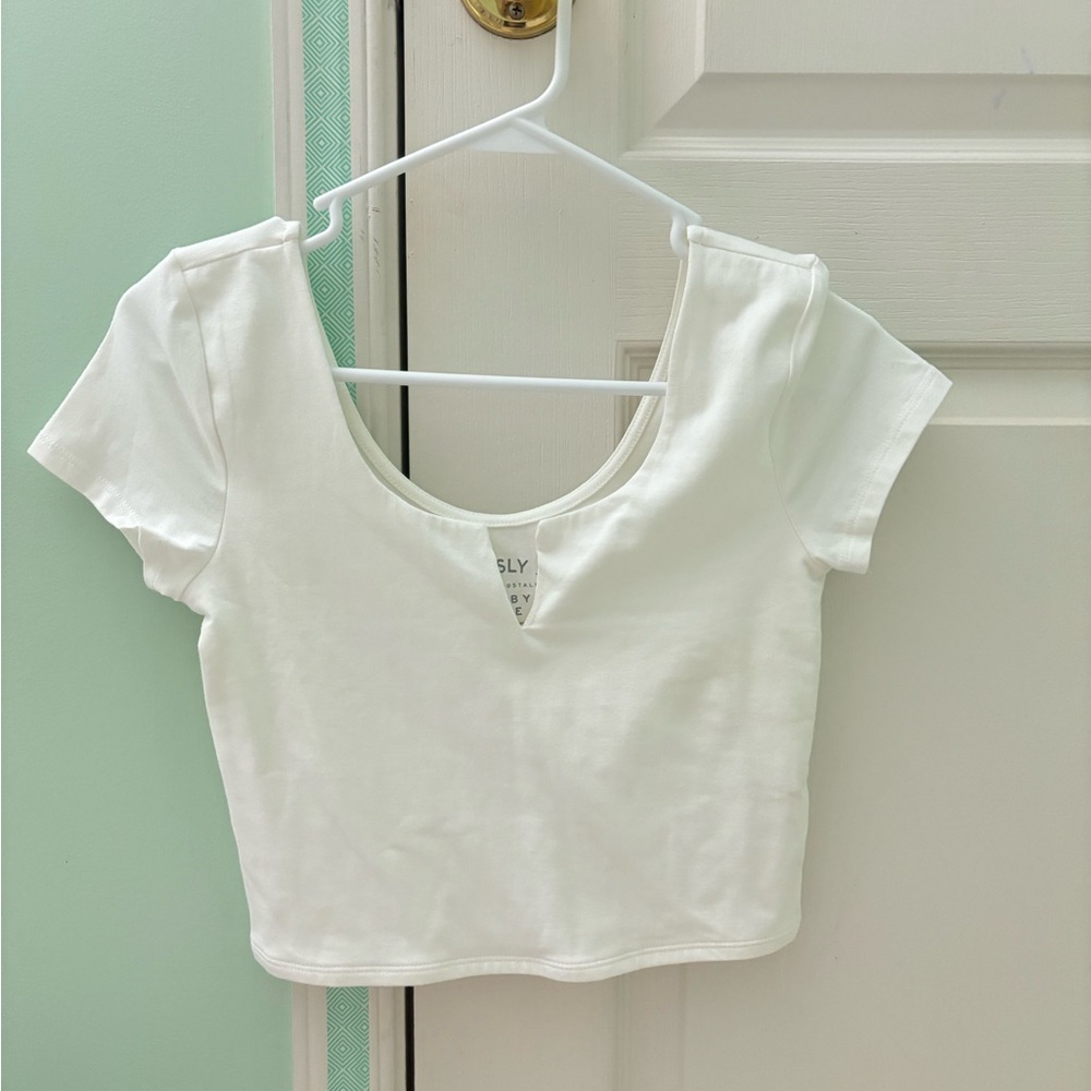 Aeropostale White Crop Top
